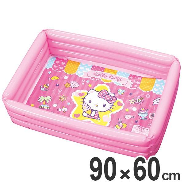 sanrio（サンリオ） ビニールプール ハローキティ カラフルポップ 四角