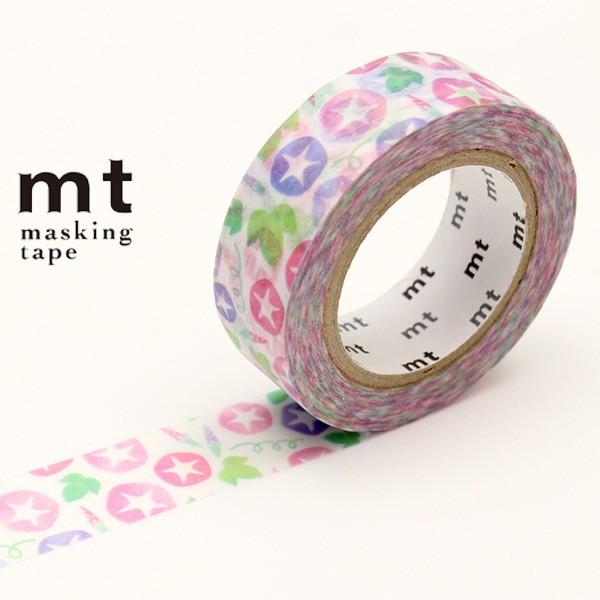 マスキングテープ マステ mt ex 朝顔 （ 和紙テープ 貼ってはがせる