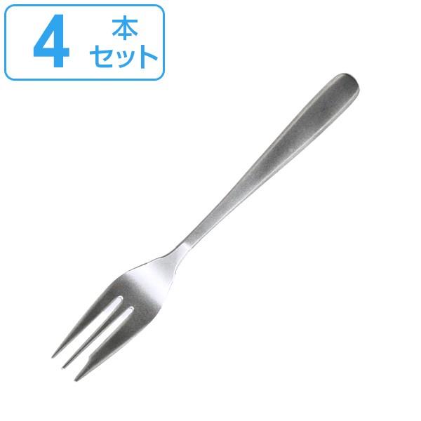 ケーキフォーク 14cm ステンレス カトラリー フォーク 食洗機 日本製 4本セット 食洗機対応 ケーキ用フォーク 63 ロクサン set インテリアパレットヤフー店 通販 Yahoo ショッピング