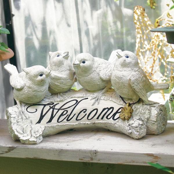 ガーデンオーナメント 小鳥 バード 置物 ガーデニング オーナメント オブジェ 庭 飾り インテリアパレットヤフー店 通販 Yahoo ショッピング