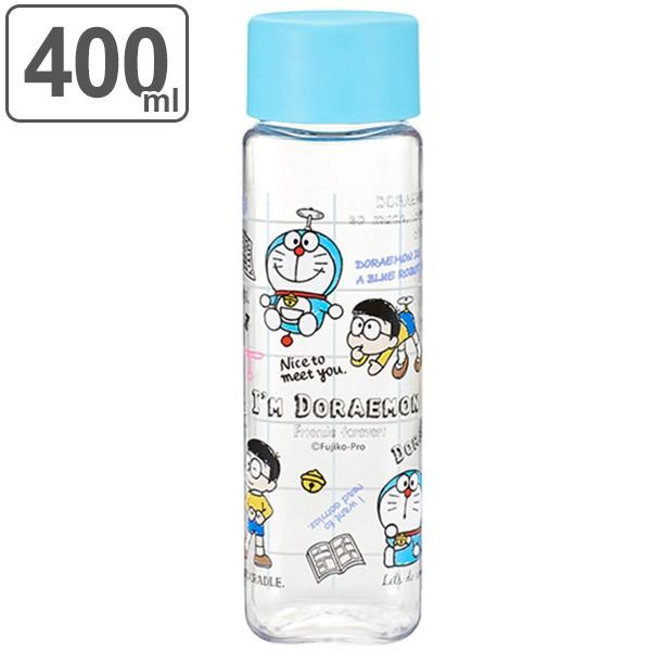 水筒 直飲み プラスチック スクエアボトル ドラえもん 400ml （ スリム