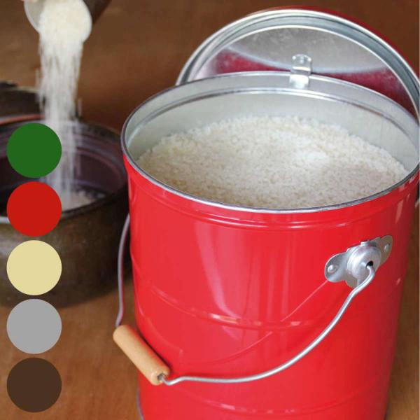 米びつ OBAKETSU ライスストッカー 10kg （ 日本製 キャスター付き 計量カップ付き オバケツ 米櫃 ライスボックス こめびつ ）