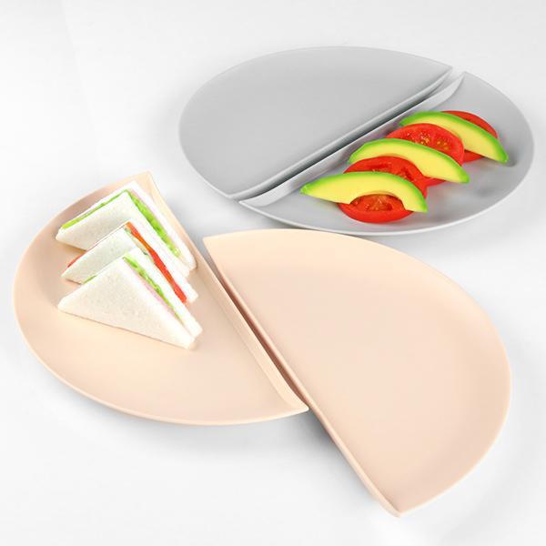 プレート 50％ 28cm 同色2枚セット パーセントプレート プラスチック 