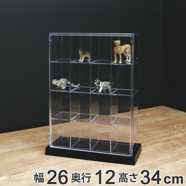 コレクションケース スクエア 16マス L16 卓上 クリアケース