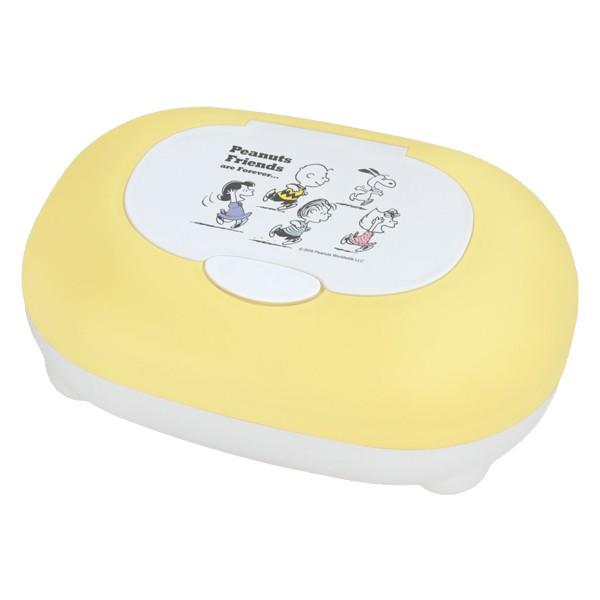 ウェットティッシュケース スヌーピー イエロー ホワイト ウェットティッシュ ケース キャラクター インテリアパレットヤフー店 通販 Yahoo ショッピング