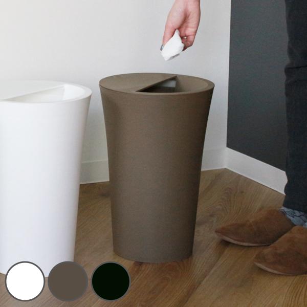 サイズ/約幅25×奥行25×高さ38cm容量/約12L内容量/1個材質/ポリプロピレン種類/ホワイト、ブラウン、ブラック生産国/日本製●ふたでゴミを隠すスタイリッシュなゴミ箱です。●ゴミが上から見えにくいので、突然の来客にも慌てません。●お...