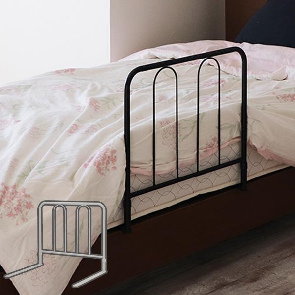 ベッドガード 高さ45cm スチール製 ベッドフェンス 布団 ずれ防止 落下防止 ハイタイプ ベッドフェンス ベッド柵 手摺り ガード インテリアパレットヤフー店 通販 Yahoo ショッピング