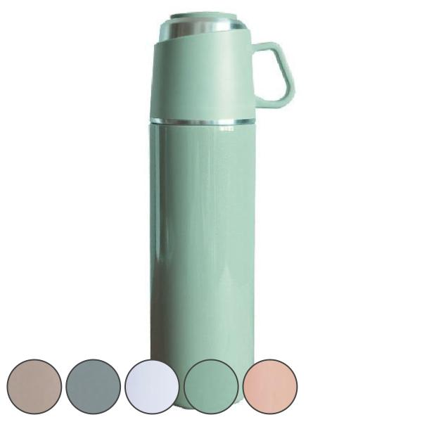 水筒 直飲み コップ 2way Rocco One Push Cup Bottle 500ml 茶こし マグボトル 保冷 保温 コップ付き ステンレス製 茶こし付き マグ インテリアパレットヤフー店 通販 Yahoo ショッピング