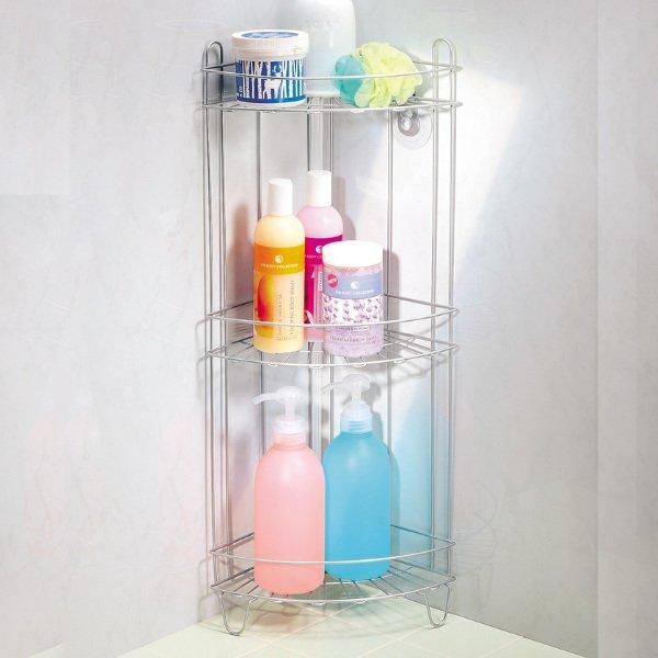 バスコーナーラック 3段 バススタイル ダブルコーティング コーナーラック バスラック バス収納 ボトルスタンド スタンド 収納 インテリアパレットヤフー店 通販 Yahoo ショッピング