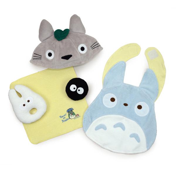 ギフトセット となりのトトロ トトロ ベビー ビブ ガラガラ 帽子 ミニタオル キャラクター Cセット 出産祝い プレゼント ギフト セット インテリアパレットヤフー店 通販 Yahoo ショッピング