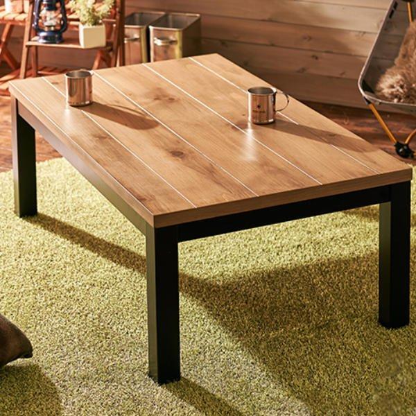 こたつ 幅110cm テーブル 家具調こたつ 木目 木製 手元コントローラー 収納 センターテーブル コタツ 炬燵 こたつテーブル 長方形 ローテーブル 110 インテリアパレットヤフー店 通販 Yahoo ショッピング