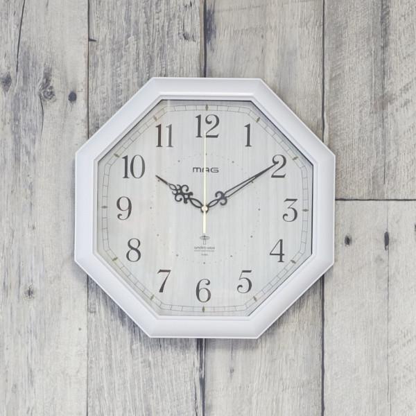 電波時計 掛け時計 八卦 八角形 時計 （ 壁掛け時計 アナログ