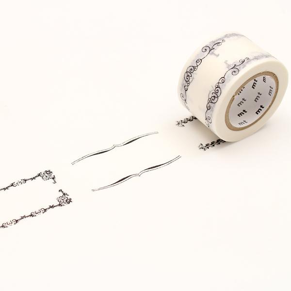 マスキングテープ 飾り罫 30mm 10m 黒 Mt Ex マステ マスキング テープ シール クラフトテープ 文房具 文具 インテリアパレットヤフー店 通販 Yahoo ショッピング