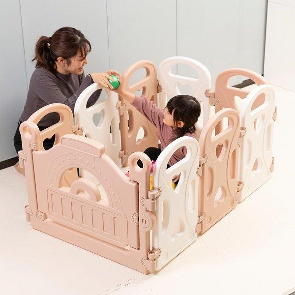 ベビーサークル 折りたたみ 扉付き 11枚 ベビー 赤ちゃん セーフティーグッズ キッズ キャッスルランド インテリアパレットヤフー店 通販 Yahoo ショッピング