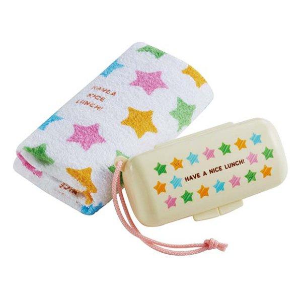 おしぼりセット パステルスター おしぼり ケース 星柄 お手拭き タオル ハンカチ 手拭き おてふき 子供 おしぼりタオル おしぼりケース インテリアパレットヤフー店 通販 Yahoo ショッピング
