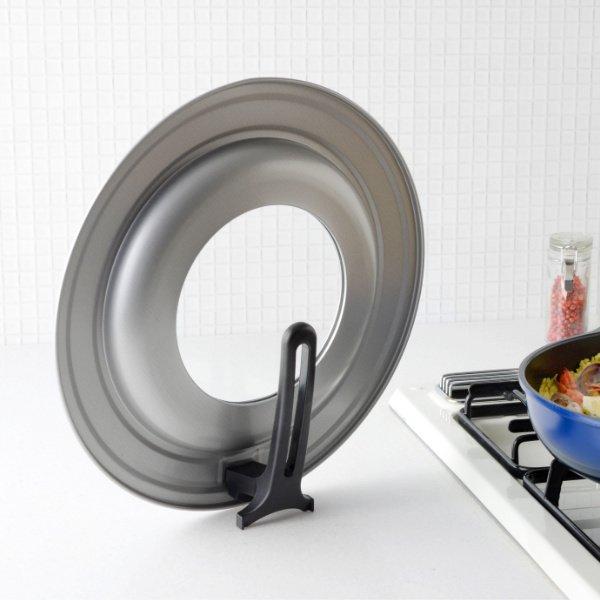 蓋 フライパン 24 28cm対応 フライパンカバー ベルフィーナ フライパン蓋 立つハンドル 自立 24cm 25cm 26cm 27cm 28cm 鍋蓋 ふた 鍋用 フタ 鍋 兼用 インテリアパレットヤフー店 通販 Yahoo ショッピング