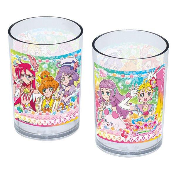 タンブラー 2個入り トロピカル ジュ プリキュア 子供用 食器 コップ プラスチック キャラクター 日本製 プリキュア トロピカルージュ カップ グラス インテリアパレットヤフー店 通販 Yahoo ショッピング