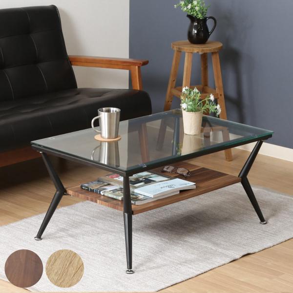 ガラステーブル 幅80cm ガラス テーブル スチール 収納 ラック 強化ガラス センターテーブル 幅 80 机 ガラス天板 ローテーブル リビング テーブル インテリアパレットヤフー店 通販 Yahoo ショッピング