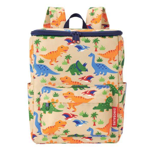 リュック 子供 保冷リュック ディノサウルス 恐竜 スクエア型 がま口 リュックサック バックパック 保冷 バッグ 子供用 インテリアパレットヤフー店 通販 Yahoo ショッピング