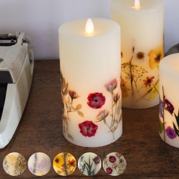 キャンドル ロング LED 花 （ led ledキャンドル ledキャンドルライト