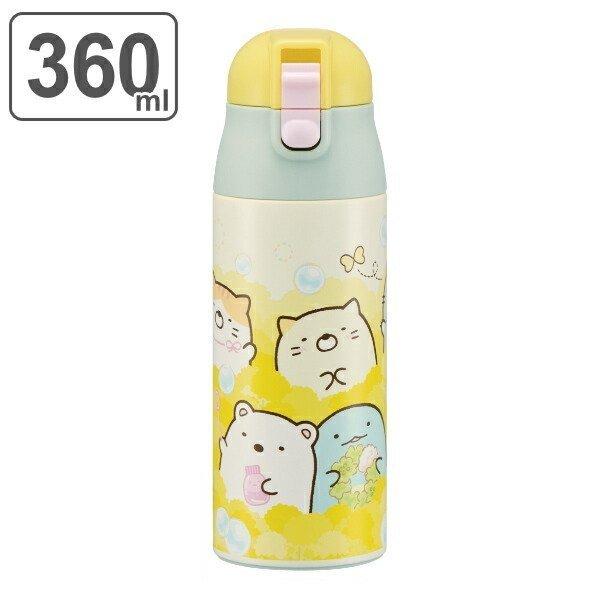 水筒 ステンレス 直飲み 360ml 超軽量 ワンプッシュステンマグ すみっコぐらし ねこのきょうだいにであいました 保温 保冷 ステンレスボトル マグボトル インテリアパレットヤフー店 通販 Yahoo ショッピング