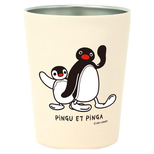 タンブラー 290ml S 真空二重構造 コンビニカップ ピングー ステンレス製 コンビニコーヒー ホルダー 保冷 保温 カップ キャラクター インテリアパレットヤフー店 通販 Yahoo ショッピング