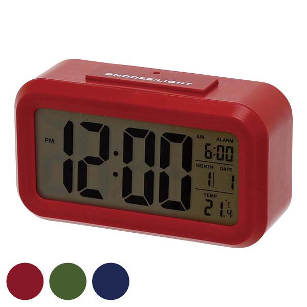 目覚まし時計 デジタル シンプル ライト付き 時計 置き時計 めざまし時計 アラームクロック おしゃれ 置時計 3512 インテリアパレットヤフー店 通販 Yahoo ショッピング