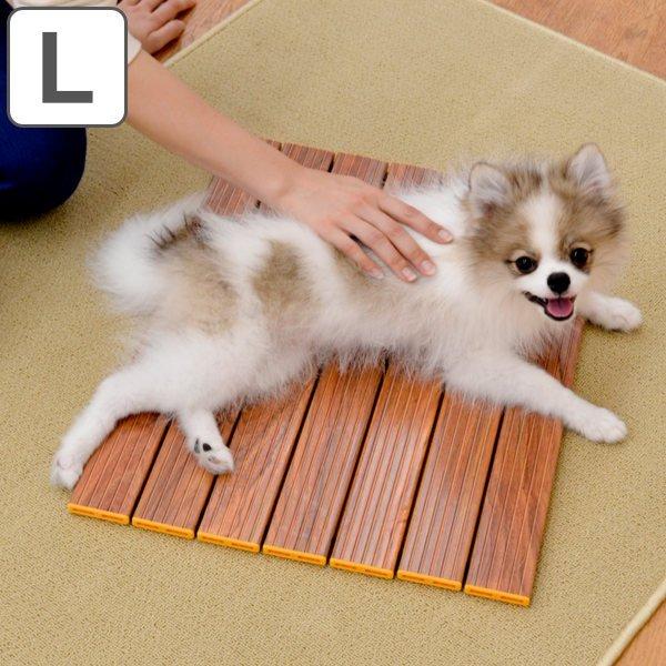 クールアルミすのこ 木調 L 52cm 40cm 折りたたみ ペット用 ひんやりマット クールマット ひんやり シート インテリアパレットヤフー店 通販 Yahoo ショッピング