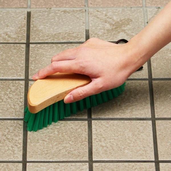 ブラシ ハンディ デッキブラシ 化繊 床掃除 磨き こする こすり洗い 木製 玄関 床 タイル お風呂 コンクリート 調理場 361894 インテリアパレットヤフー店 通販 Yahoo ショッピング
