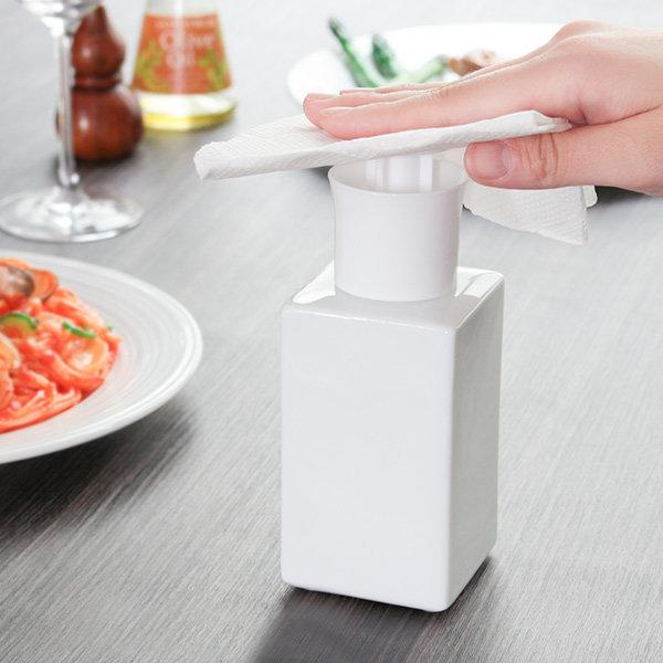 ディスペンサー 300ml スクエアプッシュボトル アルコール 日本製 除菌 プッシュタイプ プッシュ 磁器 白磁 詰替え容器 ボトル インテリアパレットヤフー店 通販 Yahoo ショッピング