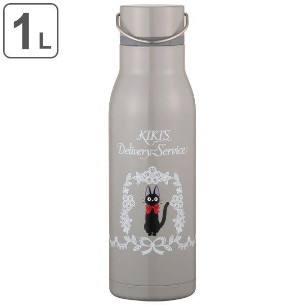 水筒 1l ステンレス リングハンドル 魔女の宅急便 ジジ レース 保冷 保温 直飲み ステンレスボトル マグ ボトル 1000ml 1リットル インテリアパレットヤフー店 通販 Yahoo ショッピング