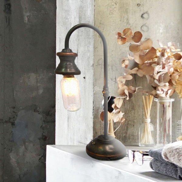 テーブルランプ C ブロンズ レトロ 間接照明 コードレス 電池式 おしゃれ Led ランプ 照明 照明器具 インテリアパレットヤフー店 通販 Yahoo ショッピング