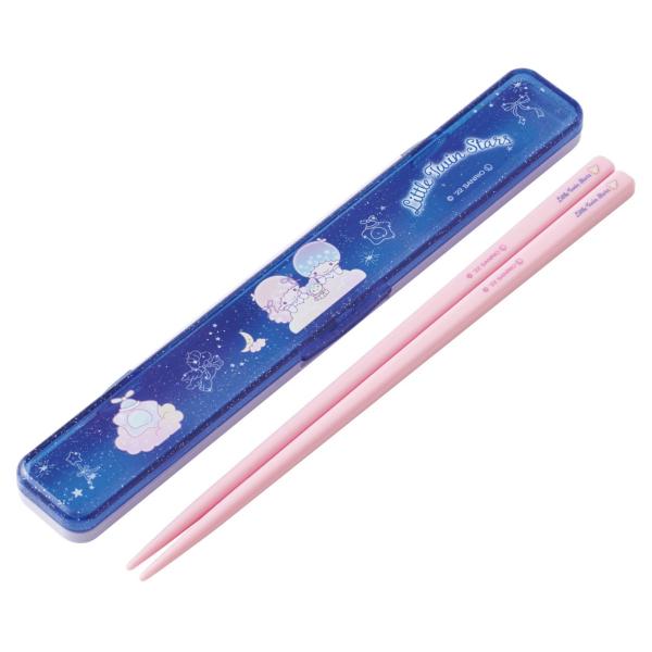 サイズ/約幅19×奥行3.1×高さ1.3cmお箸：約長さ18cm重量/約40g内容量/1個（お箸、箸箱）材質/箸箱蓋：AS樹脂箸箱本体：ABS樹脂お箸：メタクリル樹脂クッション：シリコーンゴム生産国/日本製パーツ別耐熱温度/箸箱本体、箸箱蓋...