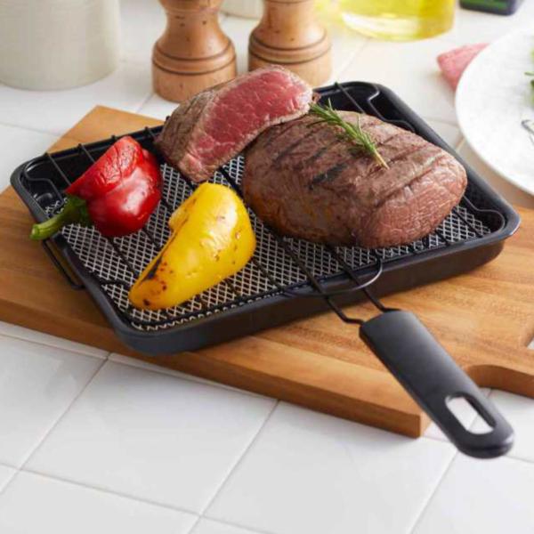 網磯焼き やきとり ガスグリラー 海鮮魚介類 ステンレス製 焼き網付き