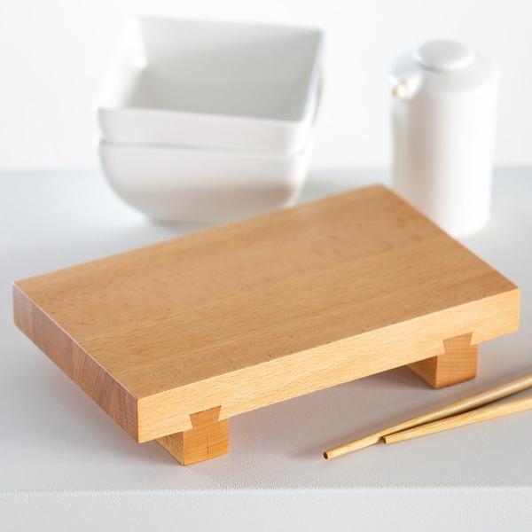 寿司下駄 L 22cm SUSHIGETA 天然木 （ 寿司盛り台 寿司ゲタ 盛台 盛り