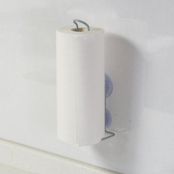 サイズ/約幅9.5×奥行9.5×高さ25.5cm（吸着盤含まず）重量/約126g内容量/1個材質/本体：鉄（エポキシ樹脂塗装）吸着盤：塩化ビニル生産国/中国製耐荷重/約500g●キッチンをスッキリできる「ストレージチョイスシリーズ」のキッチ...