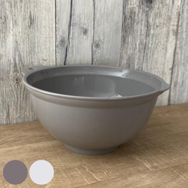 サイズ/約幅20.5×奥行22.3×高さ10.8cm重量/約147g内容量/1個材質/ポリプロピレン種類/ホワイト、ベージュグレー生産国/日本製電子レンジ/使用可能●電子レンジが使用可能なプラスチック製のボウルSサイズです。●使いやすい注ぎ...