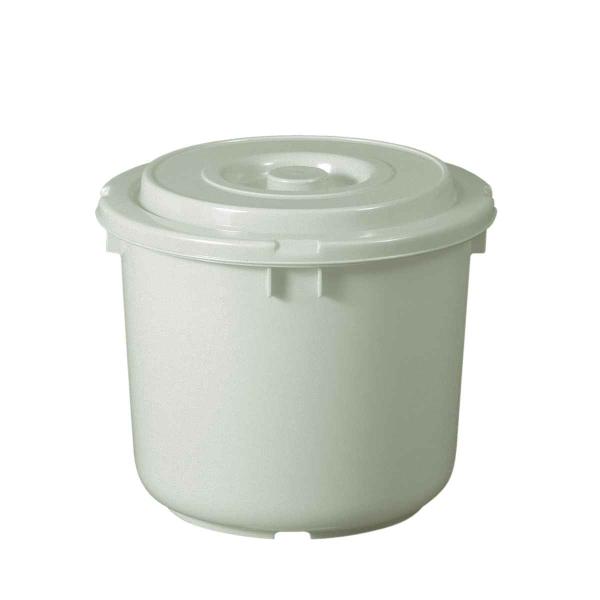 サイズ/約高さ28cm直径：約33.5cm容量/約15L内容量/1個付属品：押し蓋材質/本体・蓋：ポリエチレン押し蓋：ポリプロピレン生産国/日本製●お手軽に本格的な漬物作りができるプラスチック製の漬物容器15型（押し蓋付き）です。●プラスチ...