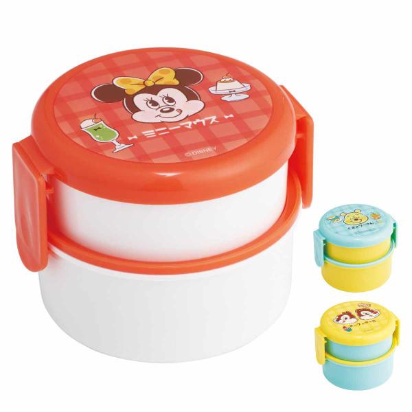 サイズ/約幅11.7×奥行10.6×高さ9cm重量/約130g容量/総容量：500ml上段：230ml、下段：270ml内容量/1個（本体、ミニフォーク）材質/蓋、本体、ミニフォーク：ポリプロピレンシール蓋：EVA樹脂種類/喫茶レトロミニー...