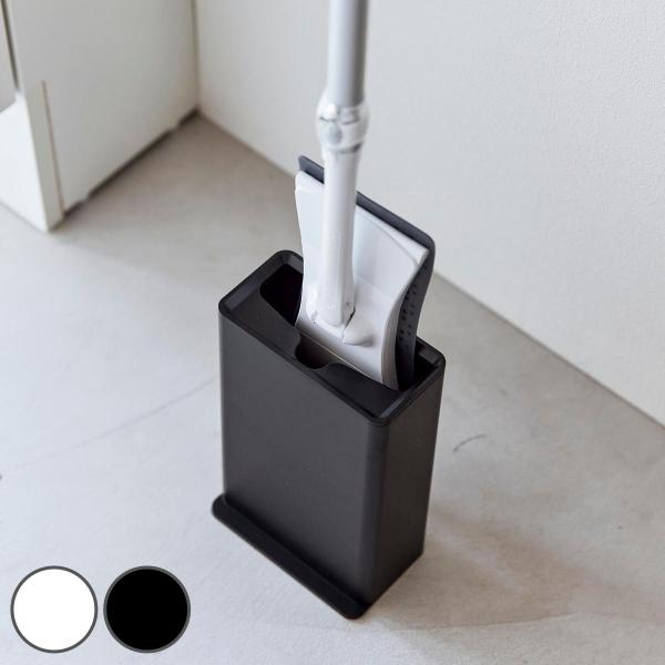 サイズ/約幅11×奥行7×高さ17.5cm内寸蓋を外した時の開口部：約幅10.5×奥行4.9cm内容量/1個材質/本体・蓋：ABS樹脂種類/ホワイト、ブラック生産国/中国製●収納場所に困るワイパーを立てて収納●間口が広がり様々なワイパーに対...