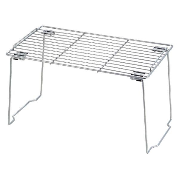 サイズ/約幅42×奥行23×高さ23cm重量/約710g内容量/1個材質/鉄（エポキシ樹脂塗装）生産国/中国製耐荷重/約5kg●シンク下やシンク周りのスペースを有効活用できます。●シンプルで機能的なフォルムは、キッチンで大活躍してくれます。...