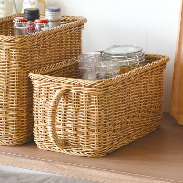 キッチン収納ケース ユティルナイール キッチンストッカー S （ 洗える 吊り戸棚ボックス 吊り戸棚ストッカー 吊戸棚収納 取っ手付き 吊戸棚 収納 ）