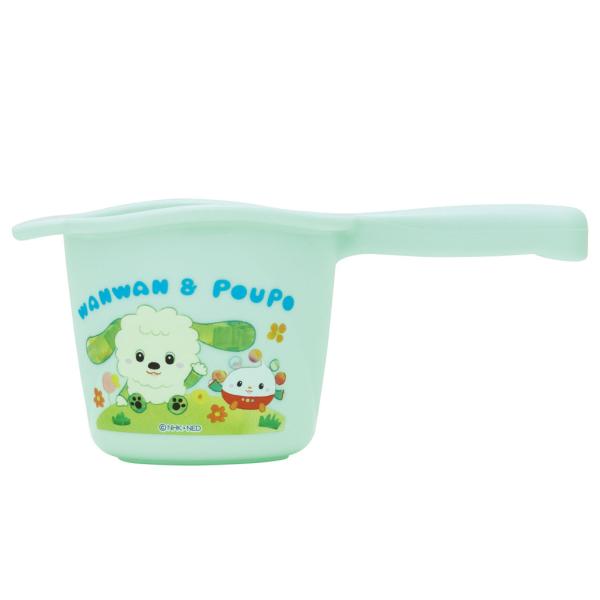 サイズ/約幅21.5×奥行11×高さ9.5cm（持ち手含む）容量/約500ml内容量/1個材質/ポリプロピレン生産国/中国製耐熱温度/120度●毎日のお風呂が楽しくなる、いないいないばあっ！の片手おけです。●小さな手でも持ちやすくお子様にピ...