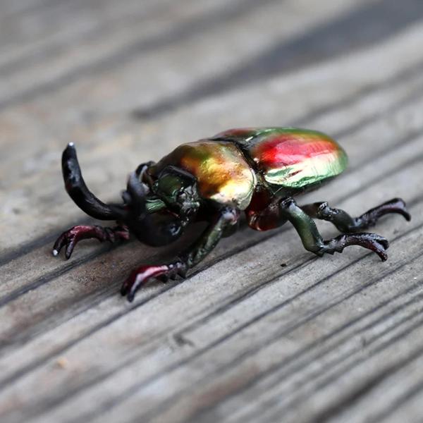 magnet オブジェ FOREST MAG ニジイロクワガタ （ クリップホルダー