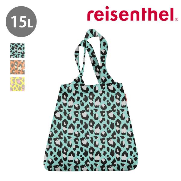 reisenthel エコバッグ MINIMAXI SHOPPER SHOULDER 15L （ ライゼンタール ショッピングバッグ マイバッグ 折りたたみ マチ付き 撥水加工 ）