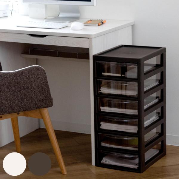 レターケース 深型 6段 書類ケース 書類収納 書類 収納ケース 棚 整理 収納ボックス 収納 透明 ケース インテリアパレットヤフー店 通販 Yahoo ショッピング