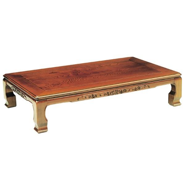 座卓　ローテーブル　木製　風月　幅180ｘ100cm （ ケヤキ 突板仕上げ 欅 日本製 ）