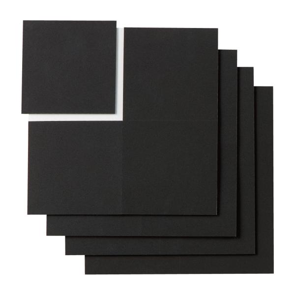 サイズ/約横10×縦10cm※1面あたり：幅5×奥行5×厚み0.08cm（1シート／4面）内容量/4シート材質/マイクロセルポリマーシート「PORON」、シール（NITTO No.5000NS）生産国/日本製●厚みが0.08cmの極薄で、超...