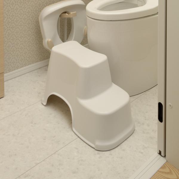 サイズ/約幅46.5×奥行23×高さ25cm重量/約600g内容量/1台材質/本体：ポリプロピレンゴム脚：ポリエチレン生産国/日本製パーツ別耐熱温度/本体：100度ゴム脚：80度対象年齢/1歳6カ月頃〜6歳頃●トイレの「よこ」にドアがある家...
