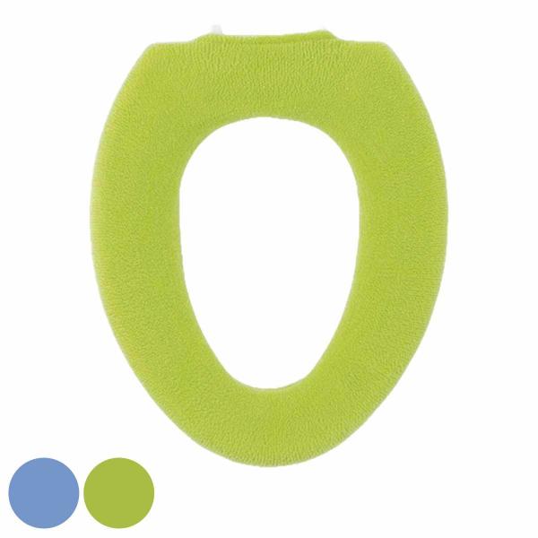サイズ/O型便座専用内容量/1枚材質/表糸：アクリル 85％、ナイロン 15％芯糸：ナイロン 91％、ポリウレタン 9％種類/ブルー、グリーン生産国/中国製洗濯/洗濯機使用可能乾燥機/使用不可●爽やかなカラーの「フレッシュデオ」シリーズのO...